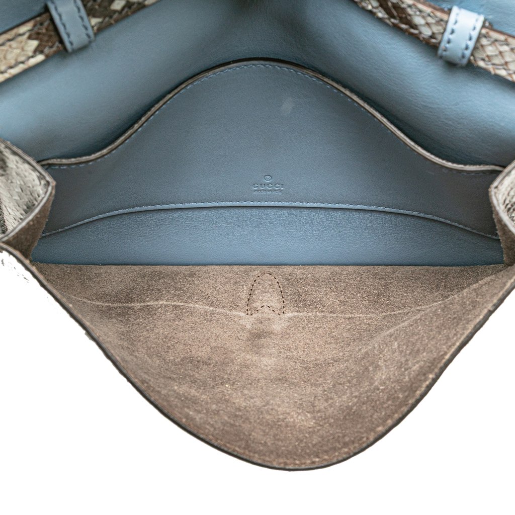 Gucci Python Soft Jackie Convertible Crossbody - 4