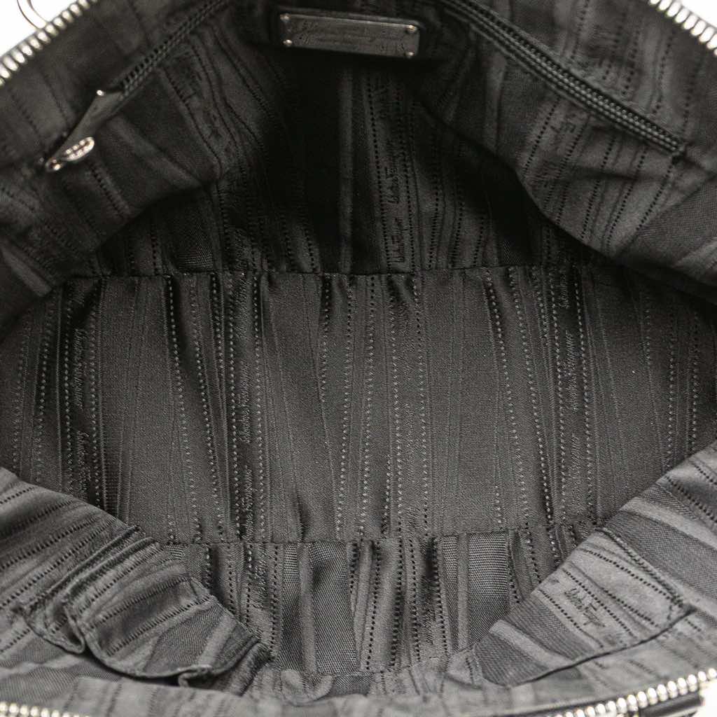 Salvatore Ferragamo Leather Gancini Dome Handbag - 4