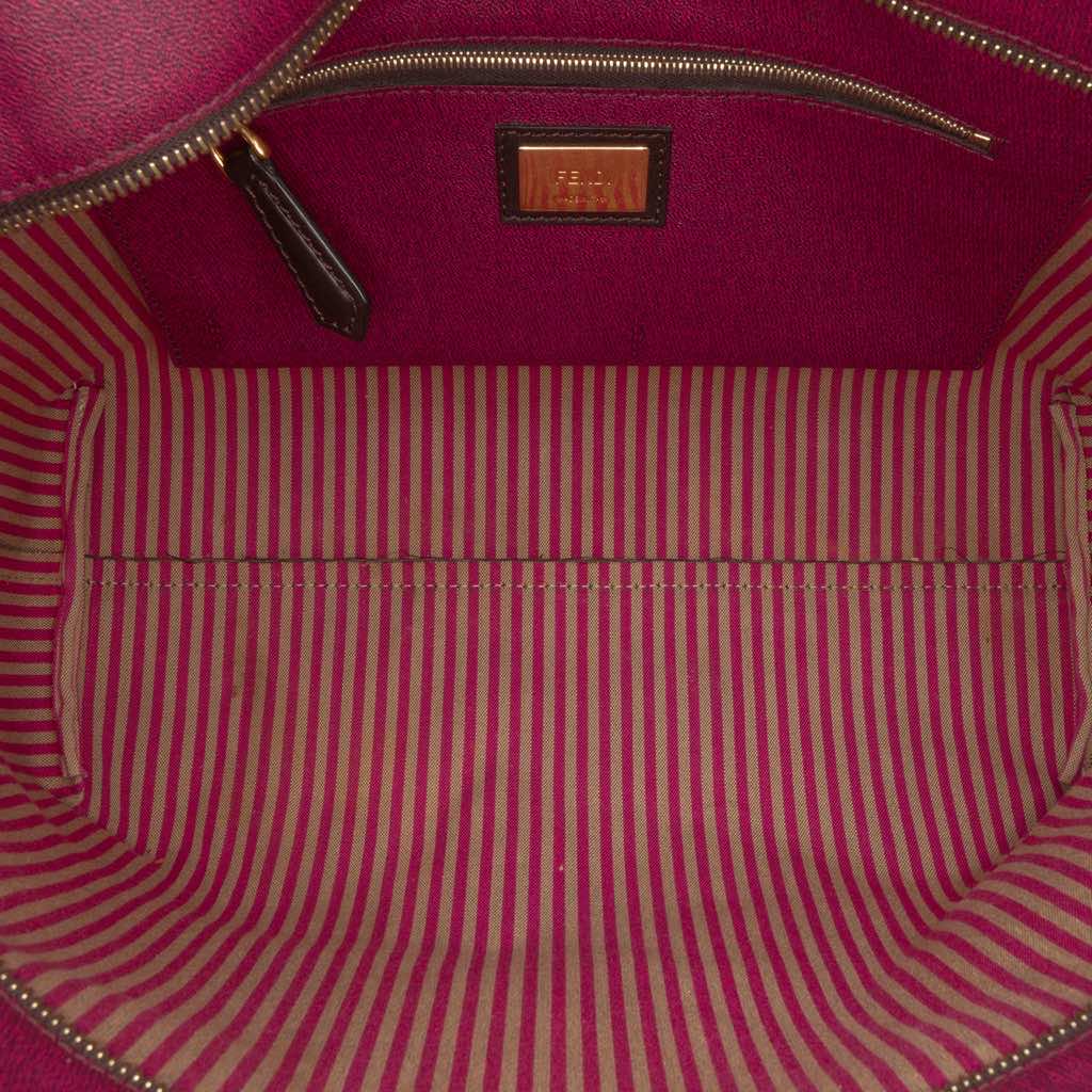 Fendi Small Zucca Spalmati Roll Tote - 4