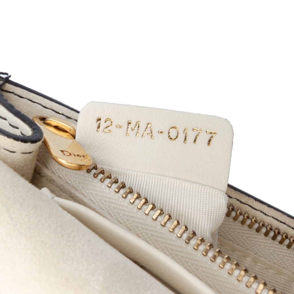 Dior Studded Calfskin Cannage Lady Dior Wallet on Chain - Detail 1