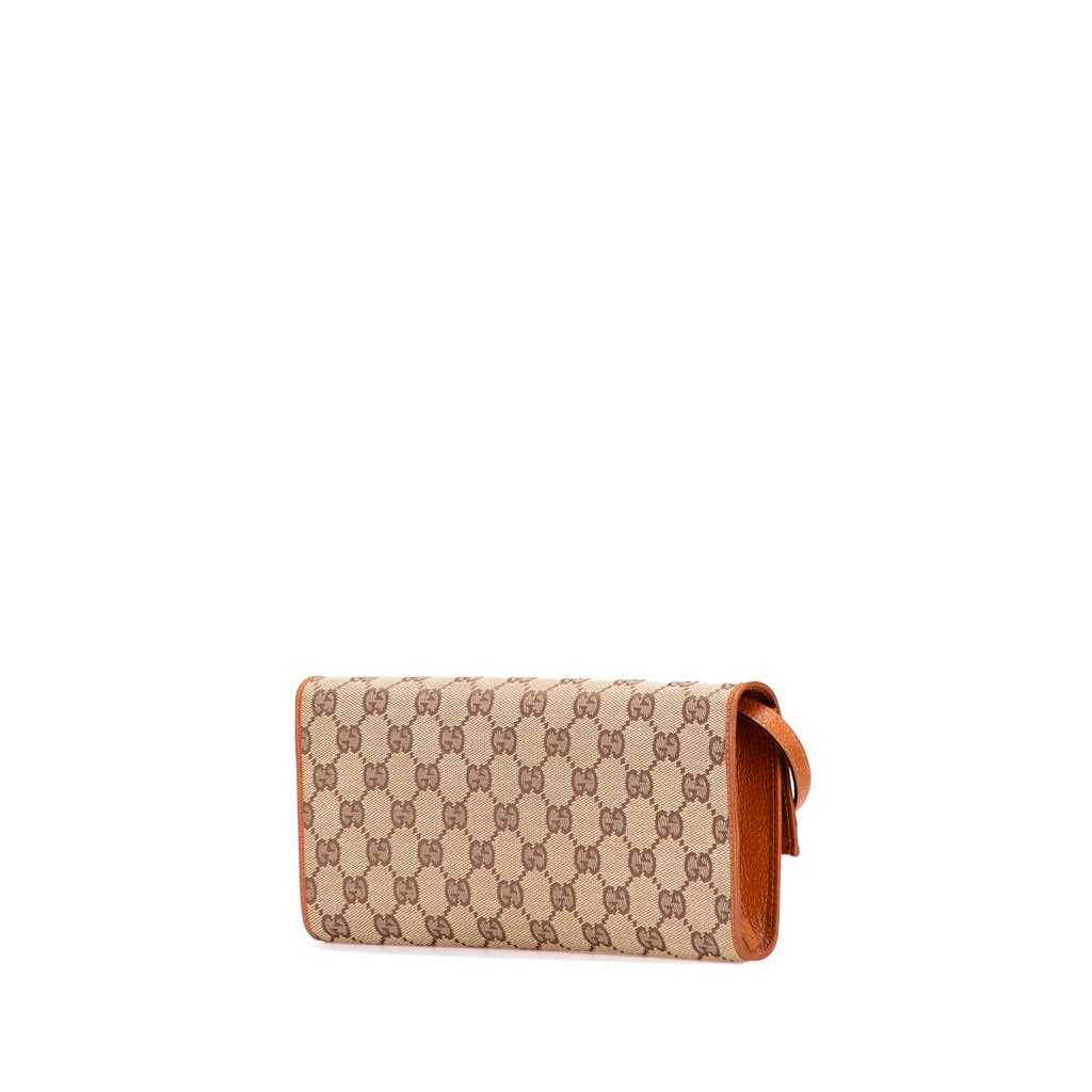 Gucci GG Canvas Bamboo Bar Crossbody - 2