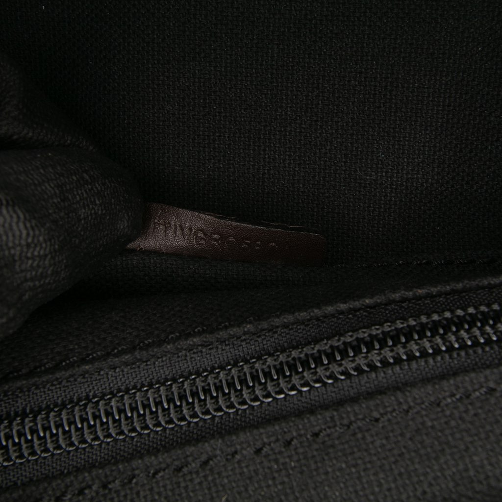 Burberry Haymarket Check Coated Canvas Tote - Side view