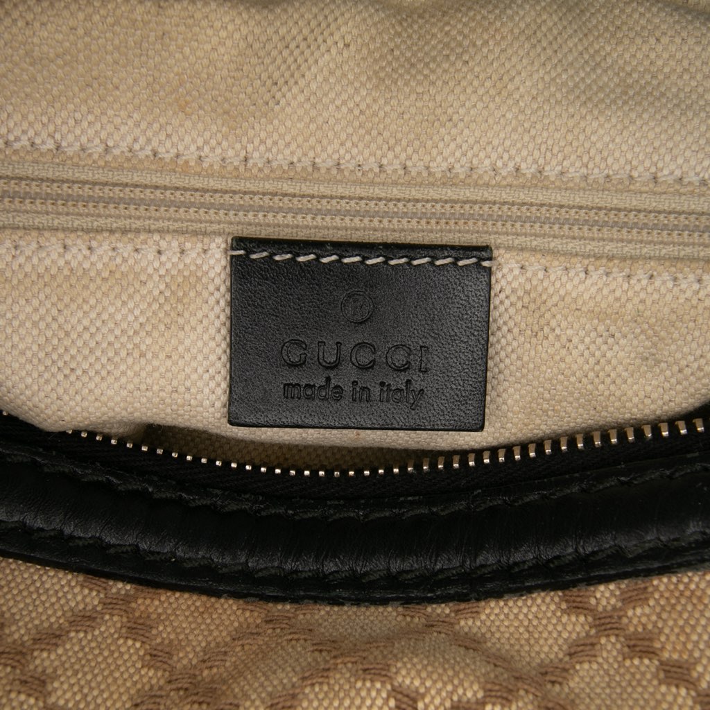 Gucci Diamante Canvas Sukey Satchel - 5