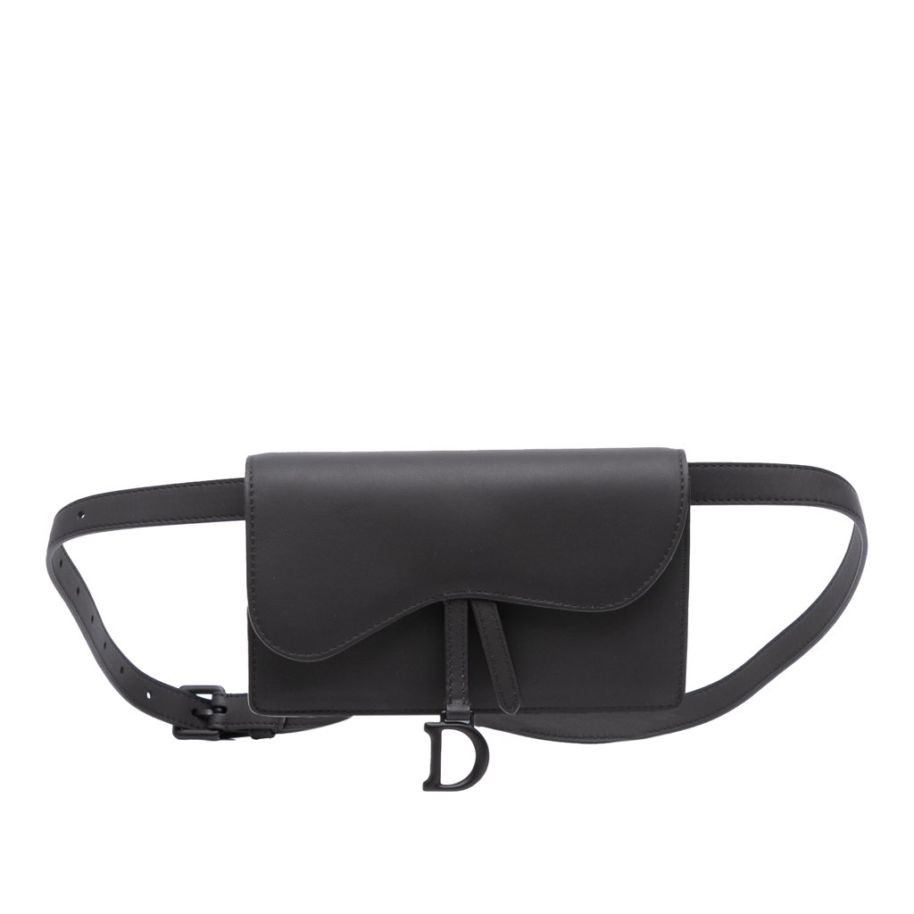 Dior Ultramatte Saddle Belt Bag
