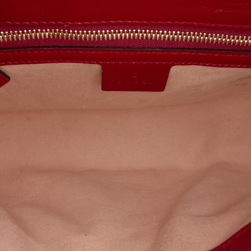 Gucci Small GG Marmont Matelasse Canvas Flap Crossbody - 4