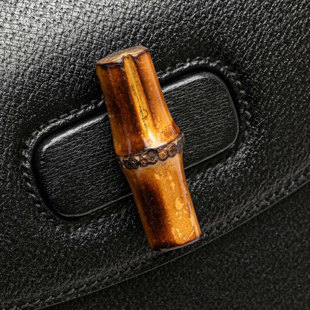 Gucci Calfskin Bamboo Night - Detail 2