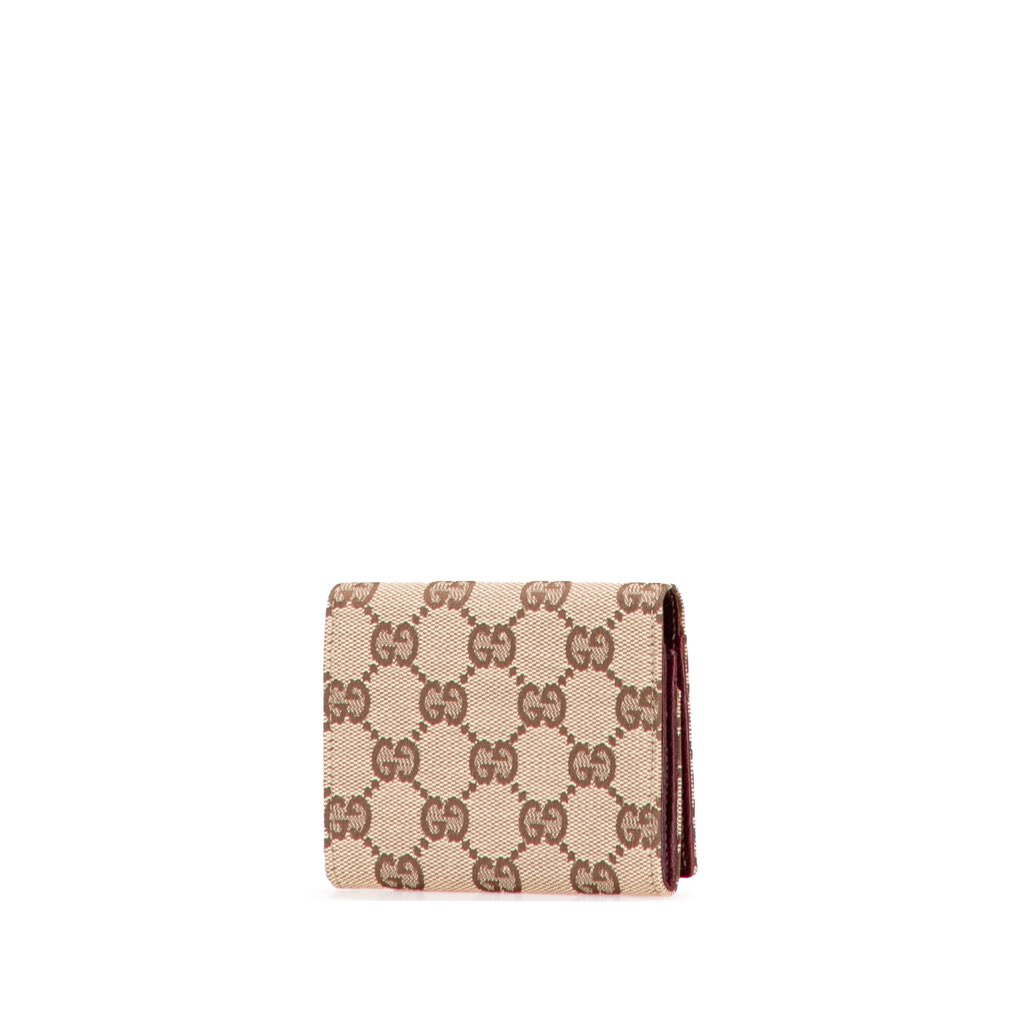 Gucci GG Canvas Card Holder - 2