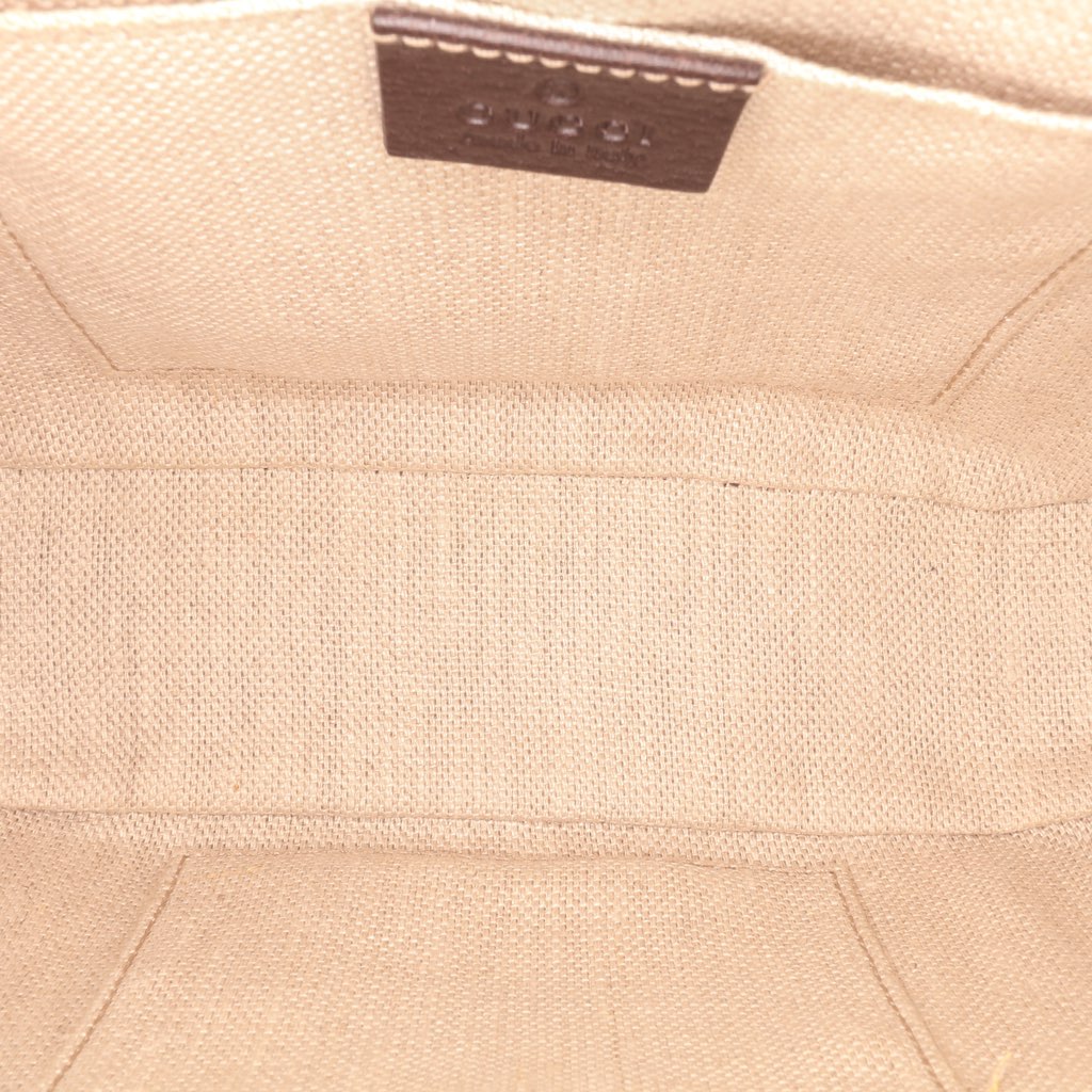 Gucci GG Canvas Webby Bee Camera Bag - 4