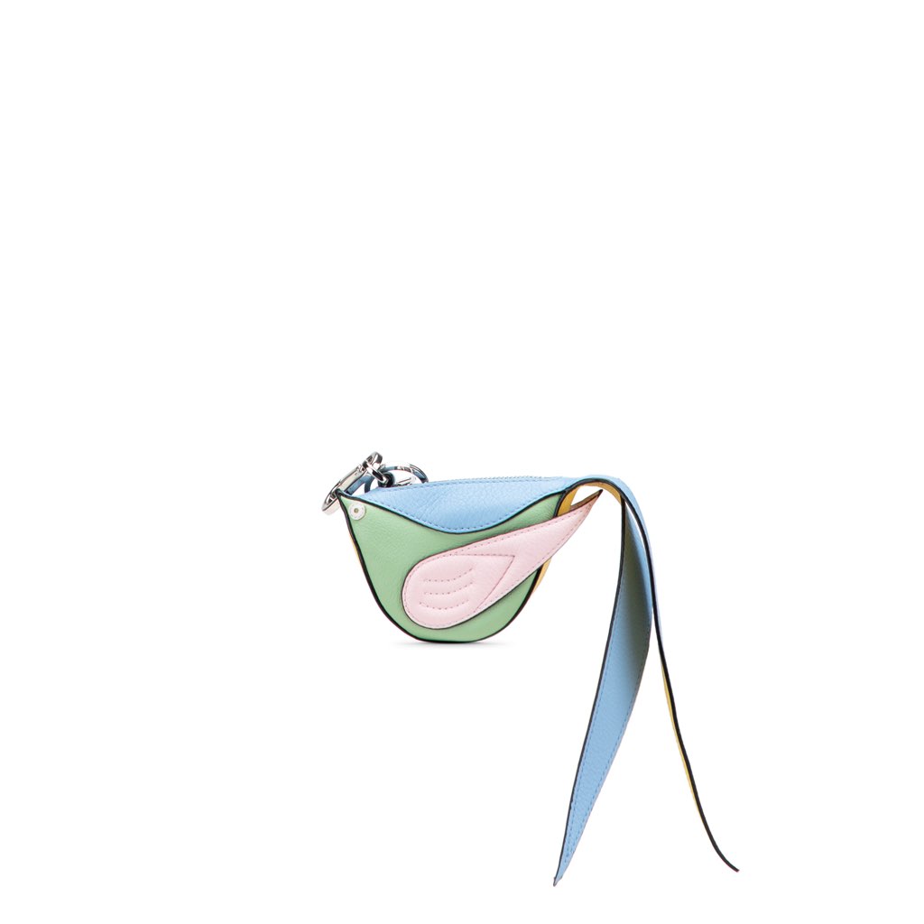 Loewe Leather Bird Bag Charm and Pouch