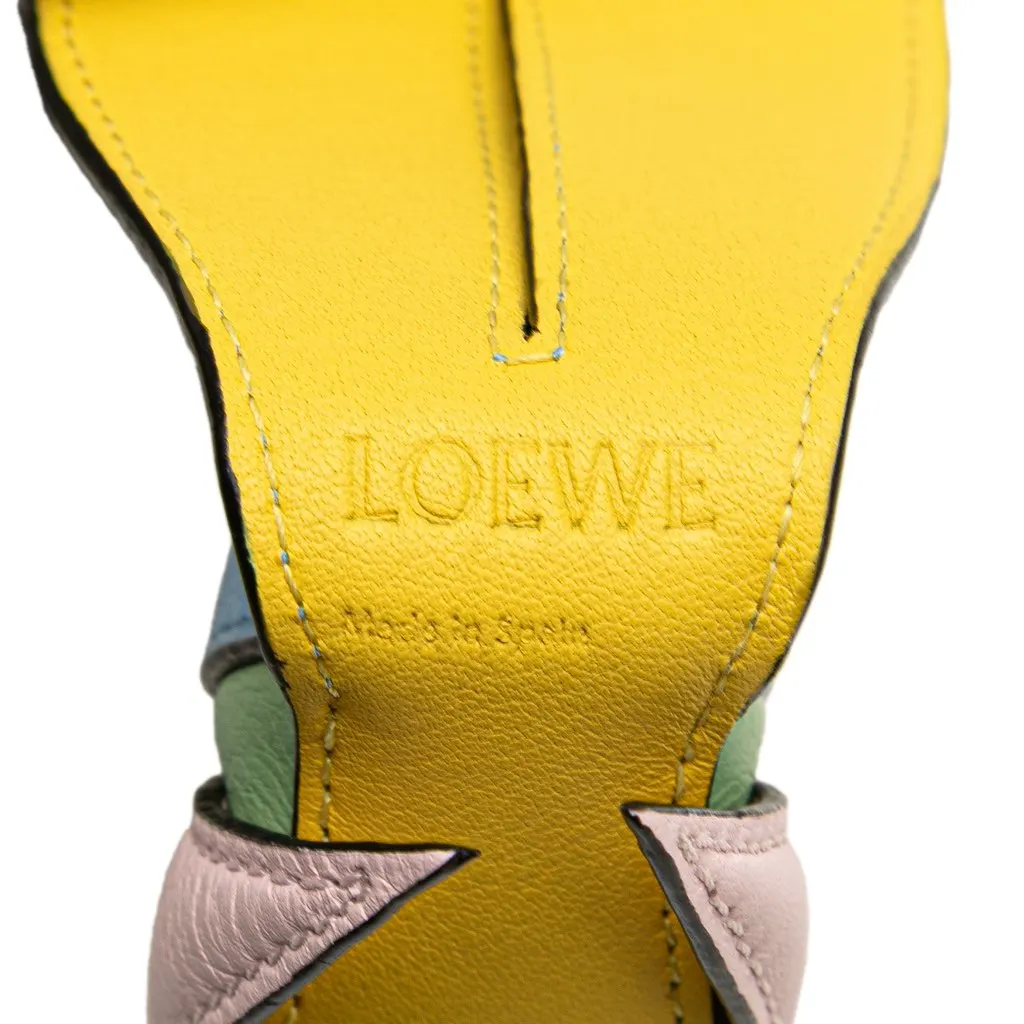 Loewe Leather Bird Bag Charm and Pouch Green Leather Good - Box View