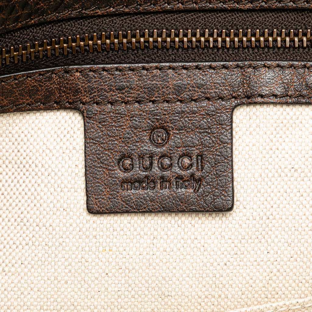 Gucci Medium GG Canvas Laidback Crafty Tote - Side view