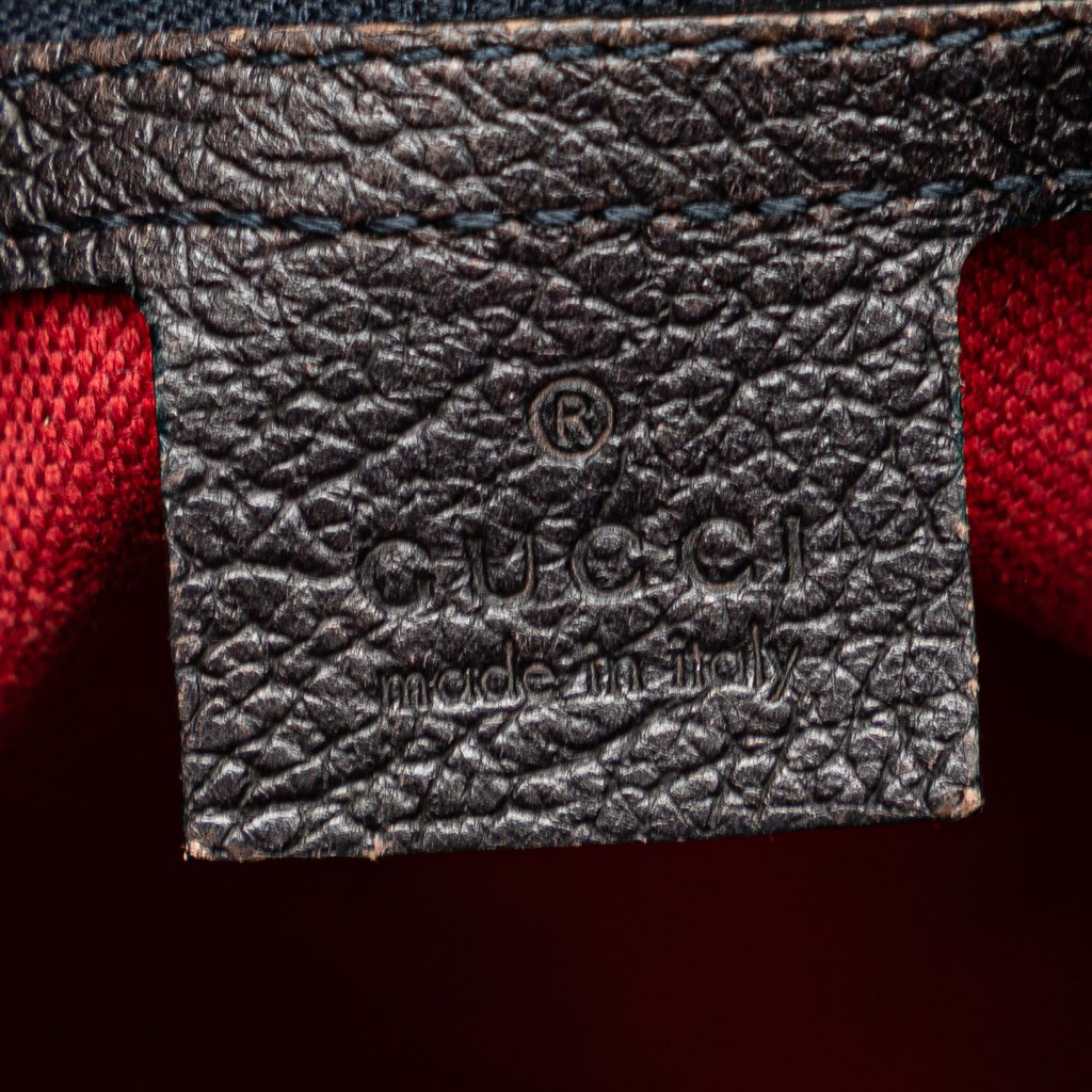 Gucci Cotton Seventies Web Boston Bag - 5