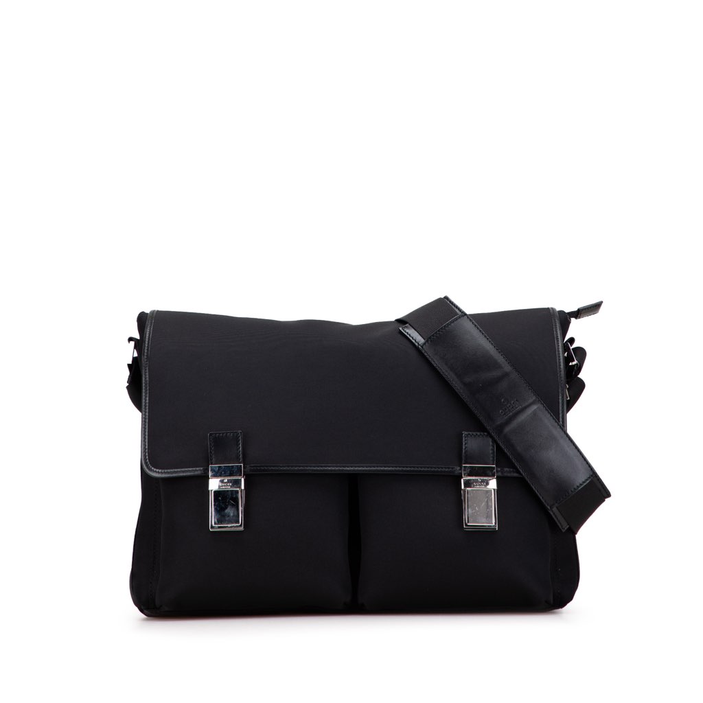 Gucci Canvas Messenger Bag