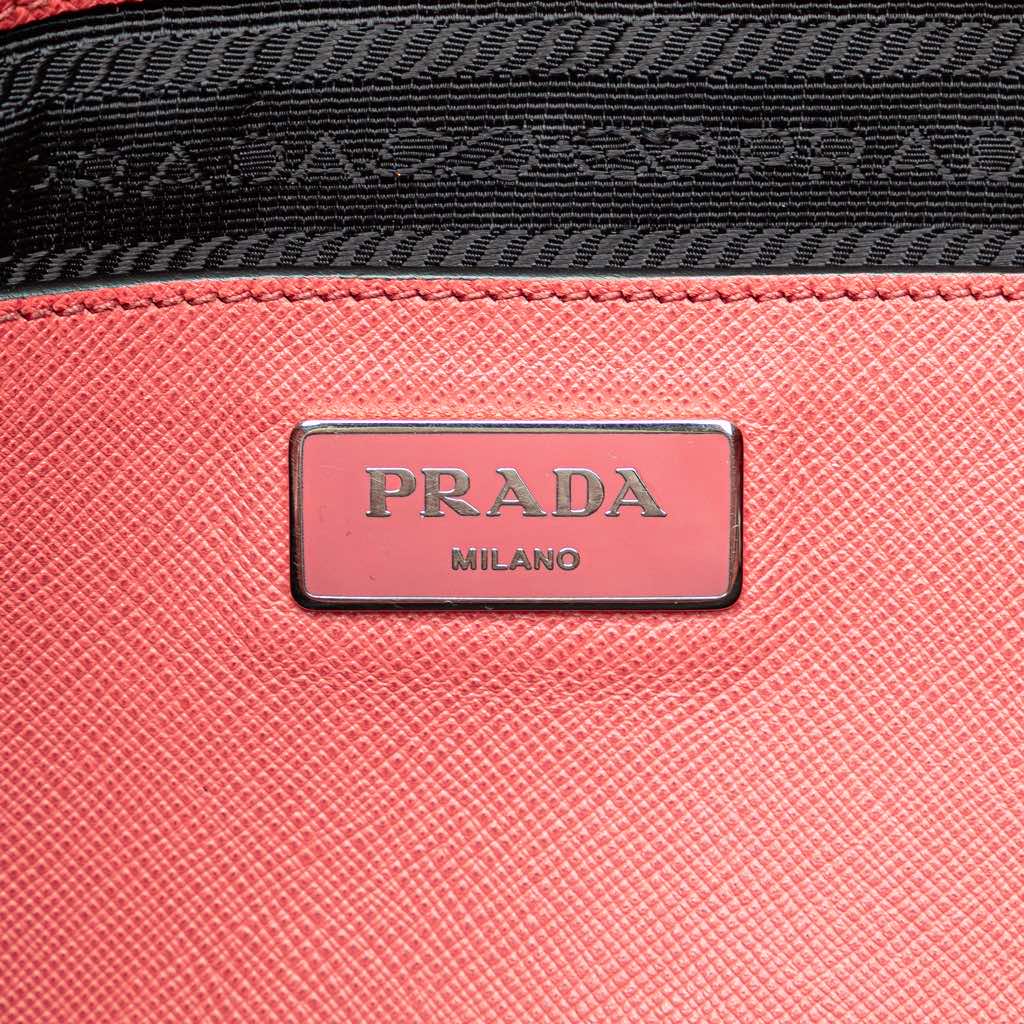 Prada Saffiano Soft Tote - Side view