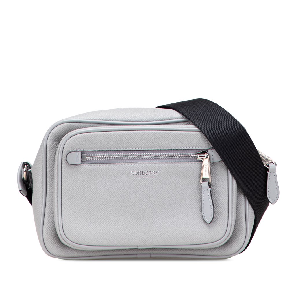 Burberry Leather Logo Cloud Crossbody