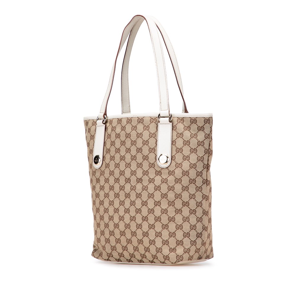 Gucci GG Canvas Charmy Tote - Back view
