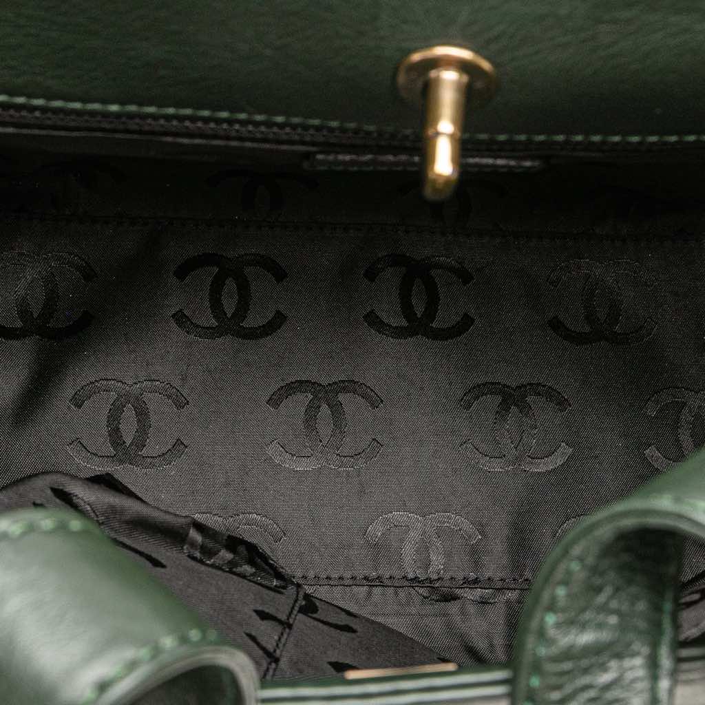 Chanel CC Calfskin Turnlock Tote - 4