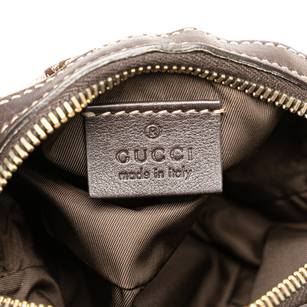 Gucci GG Canvas Bamboo Cosmetic Pouch - 5