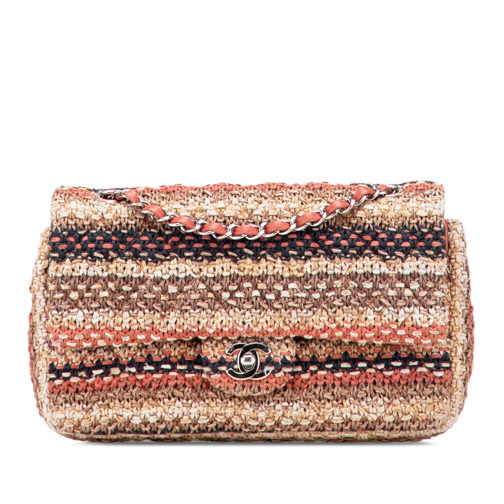 Chanel Medium Classic Tweed Double Flap