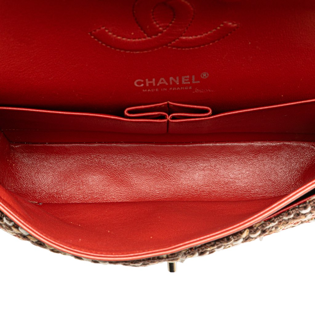 Chanel Medium Classic Tweed Double Flap - 4