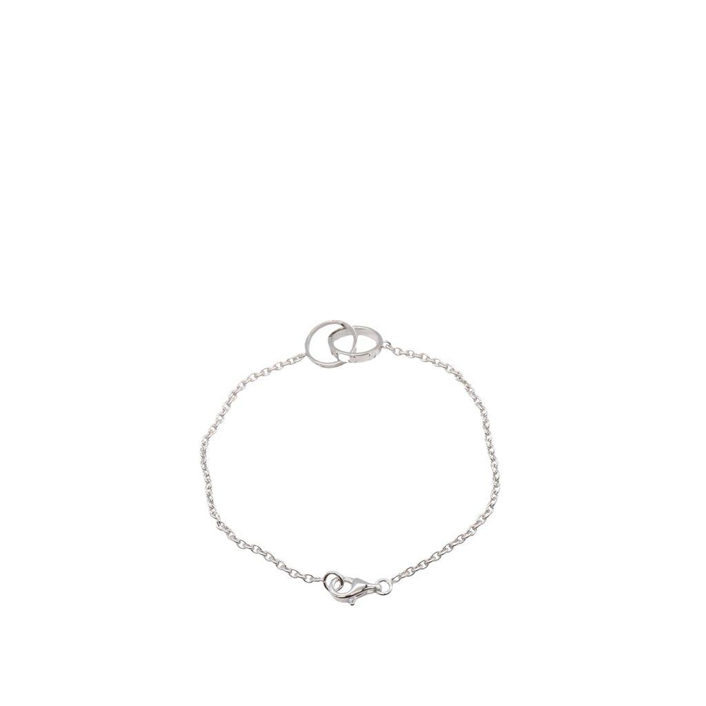 Cartier 18K White Gold Baby Love Bracelet - 2