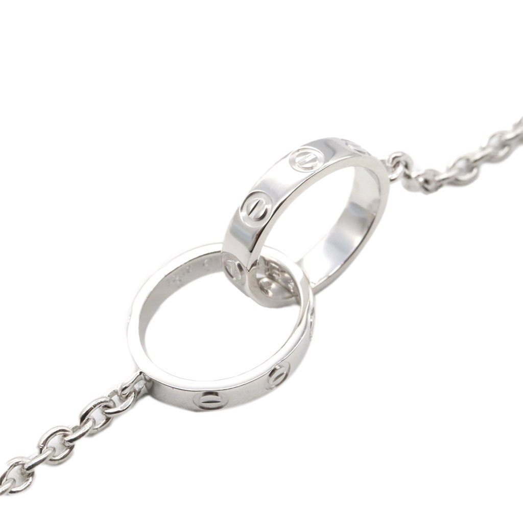 Cartier 18K White Gold Baby Love Bracelet - 4