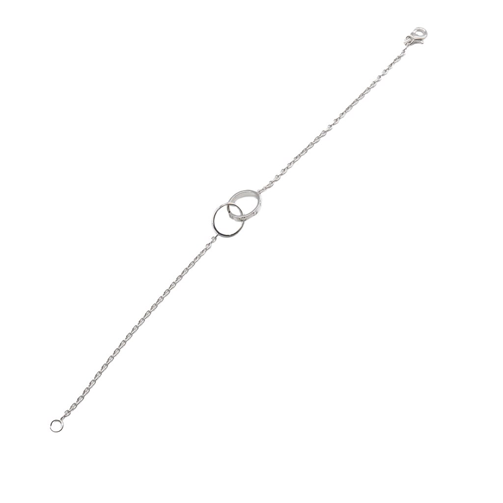 Cartier 18K White Gold Baby Love Bracelet - 5