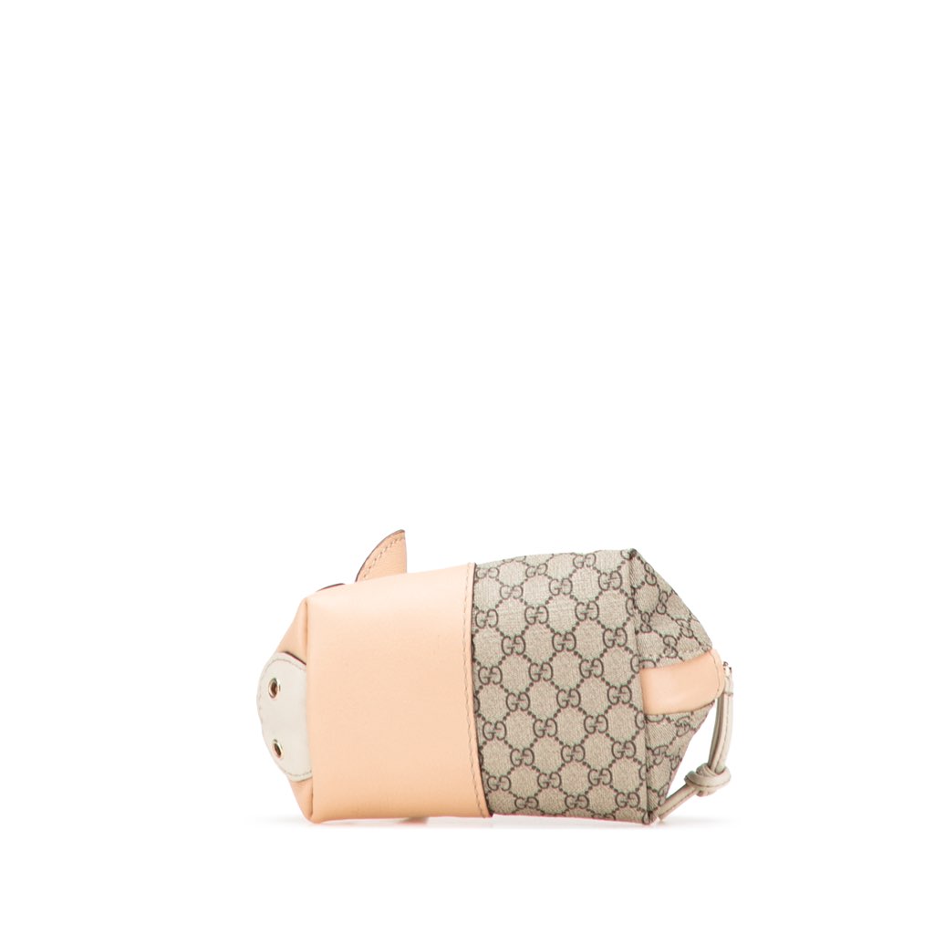 Gucci GG Supreme Pig Pouch - Image 6