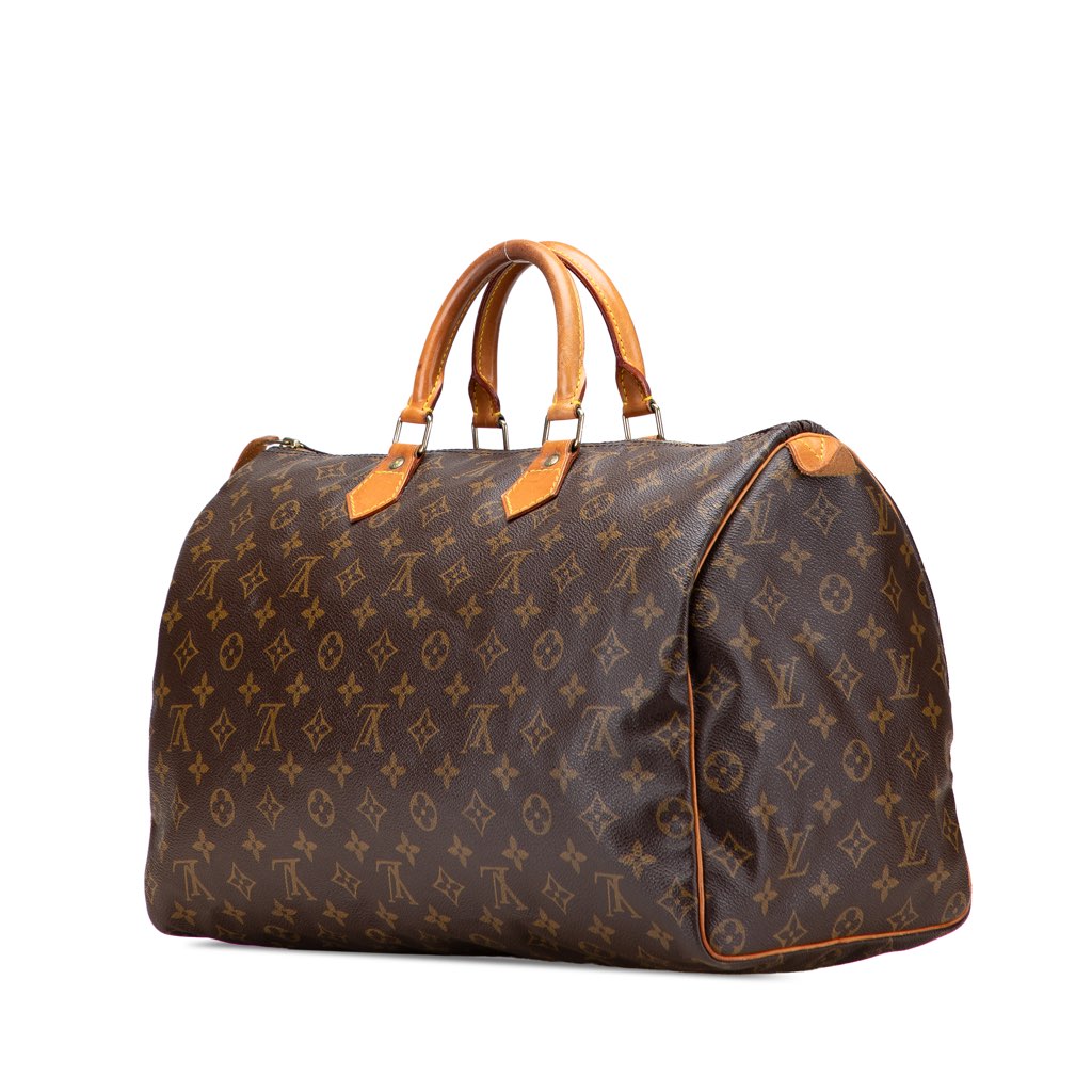 Louis Vuitton Monogram Speedy 40 - Back view