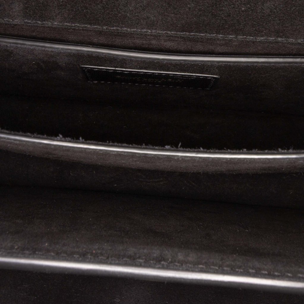 Saint Laurent Medium Leather Monogram Sunset Braided Strap Crossbody - 4