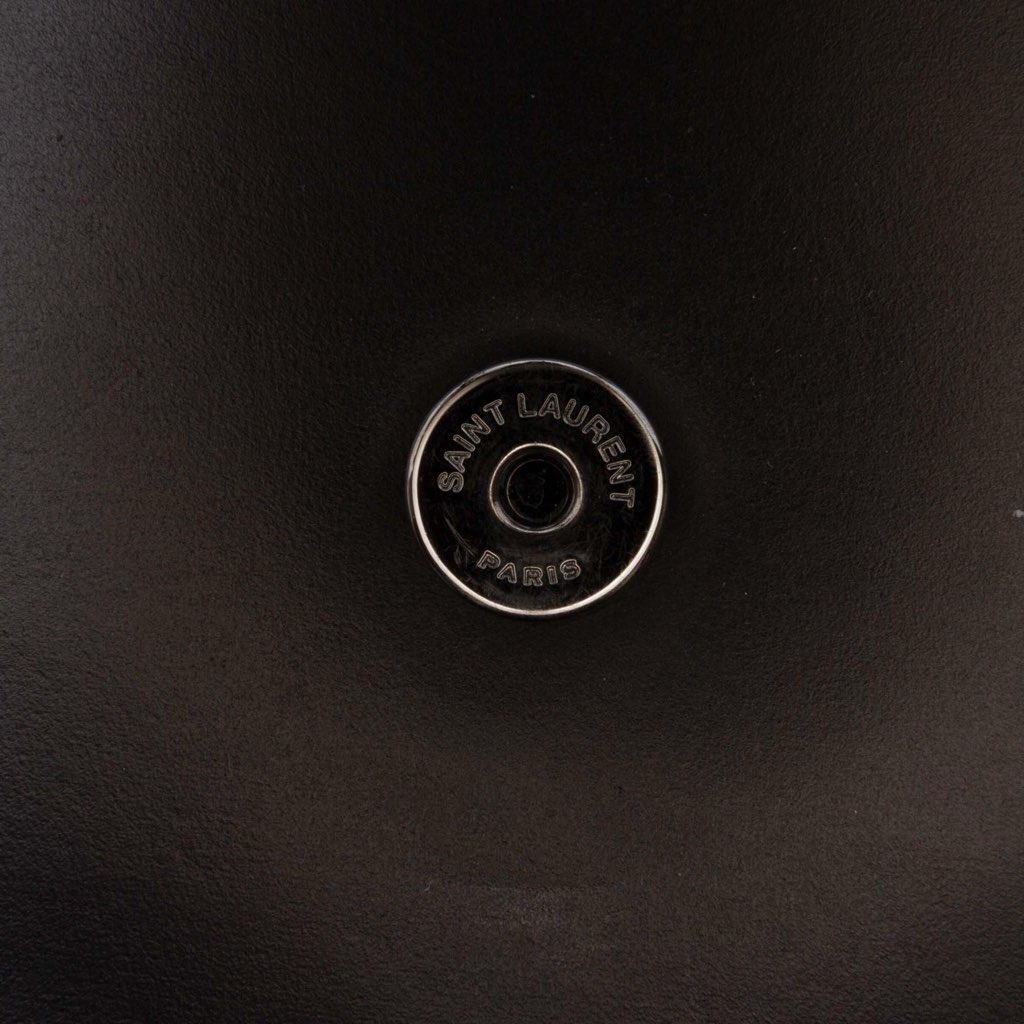 Saint Laurent Medium Leather Monogram Sunset Braided Strap Crossbody - Detail 1