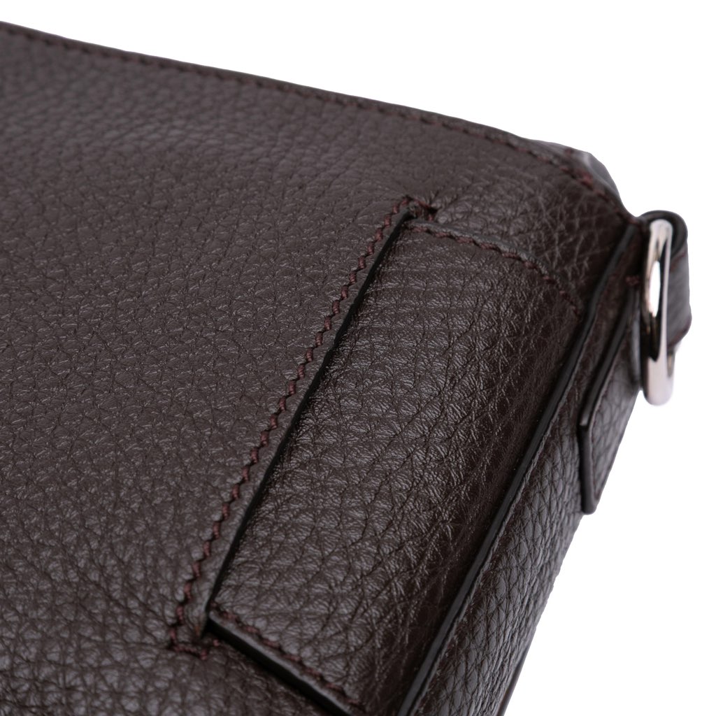 Fendi Leather Selleria Convertible Baguette Satchel - Image 12