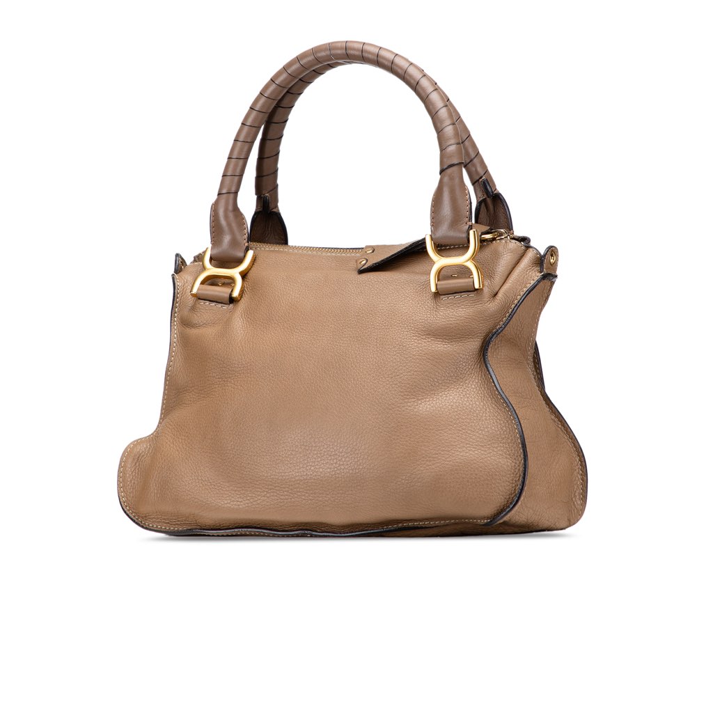 Chloé Medium Leather Marcie Satchel - 2