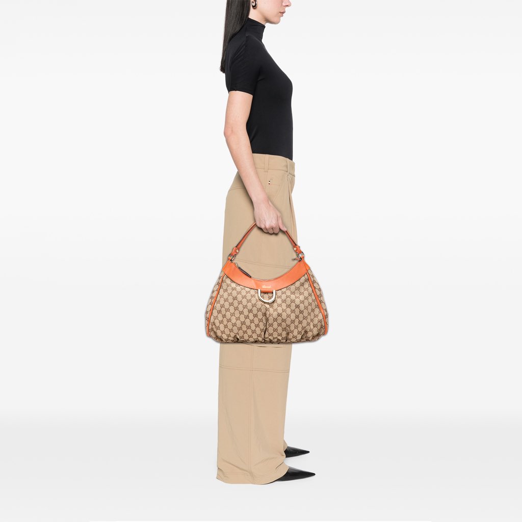 Gucci GG Canvas Abbey D Ring Shoulder Bag - Image 13