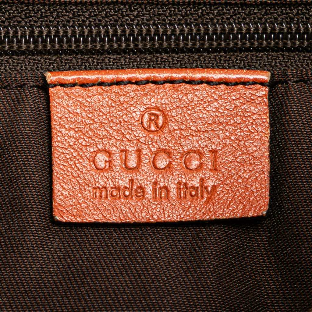 Gucci GG Canvas Abbey D Ring Shoulder Bag - Side view