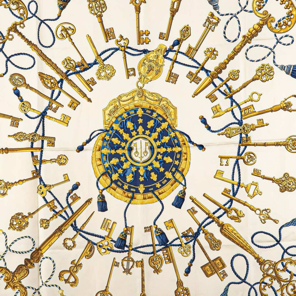 Hermès Les Cles Silk Scarf - 2