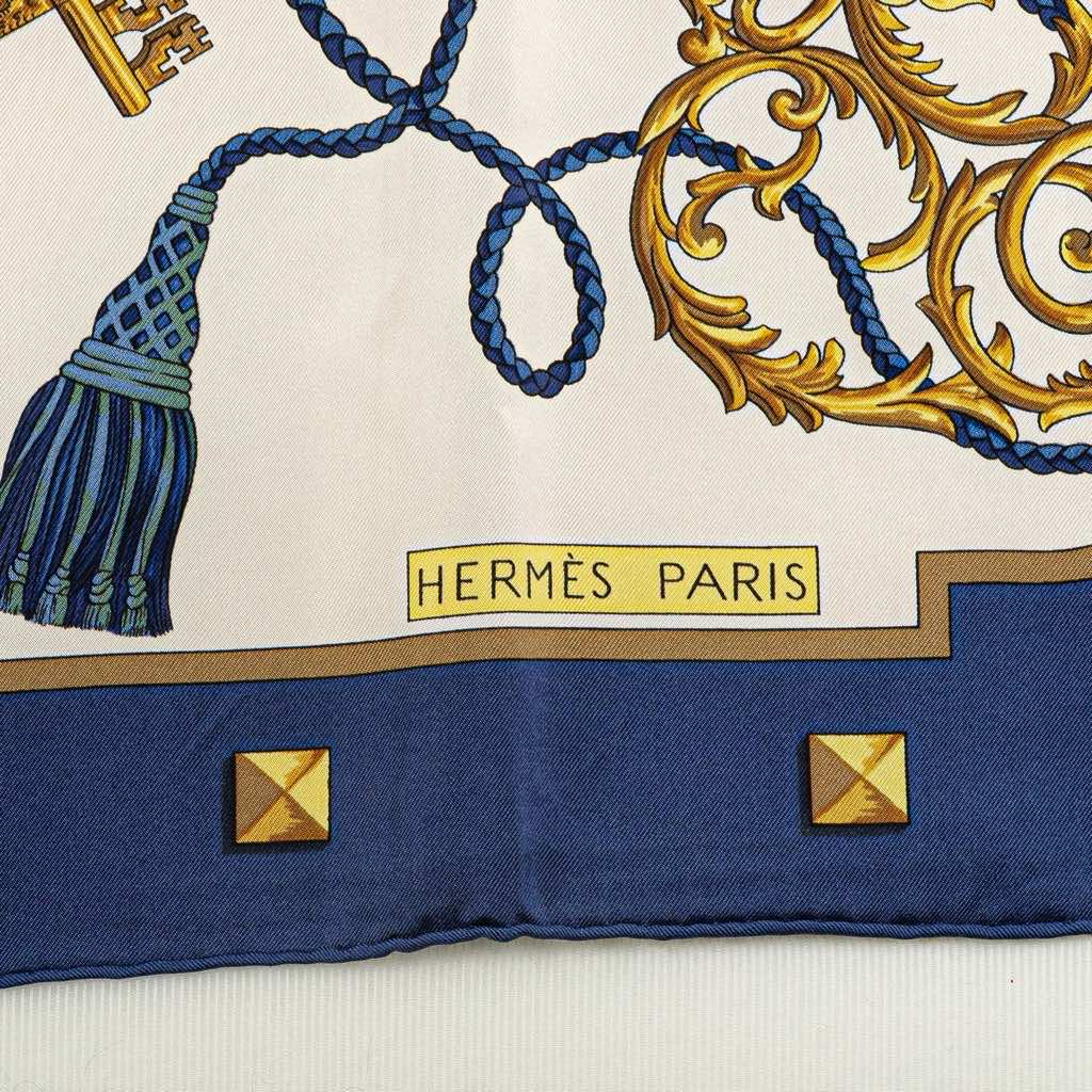 Hermès Les Cles Silk Scarf - 3