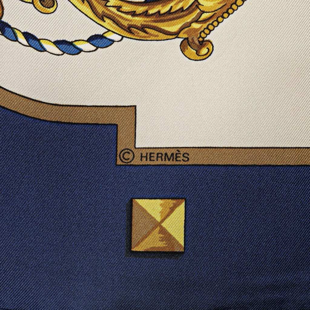 Hermès Les Cles Silk Scarf - 5
