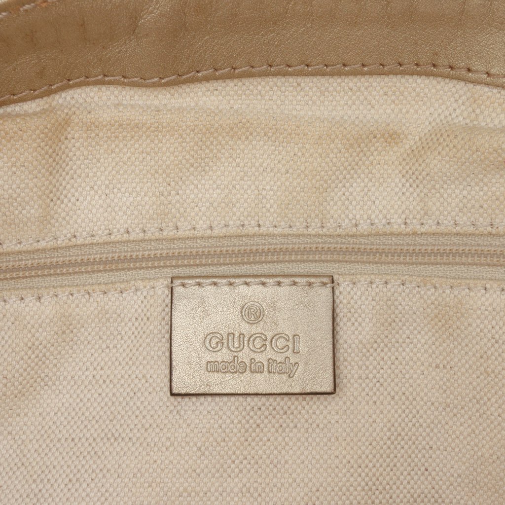 Gucci GG Canvas Sukey Satchel - Side view
