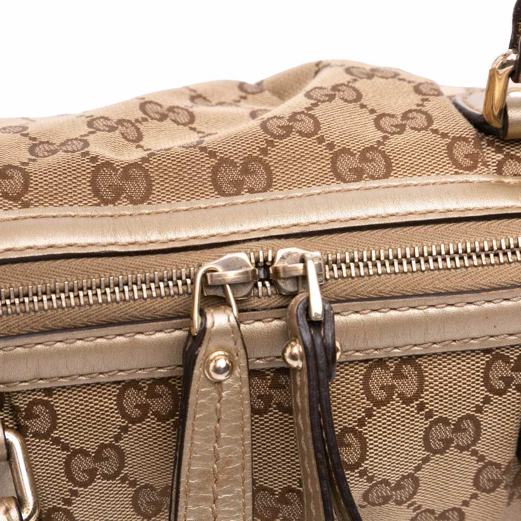 Gucci GG Canvas Sukey Satchel - Detail 2