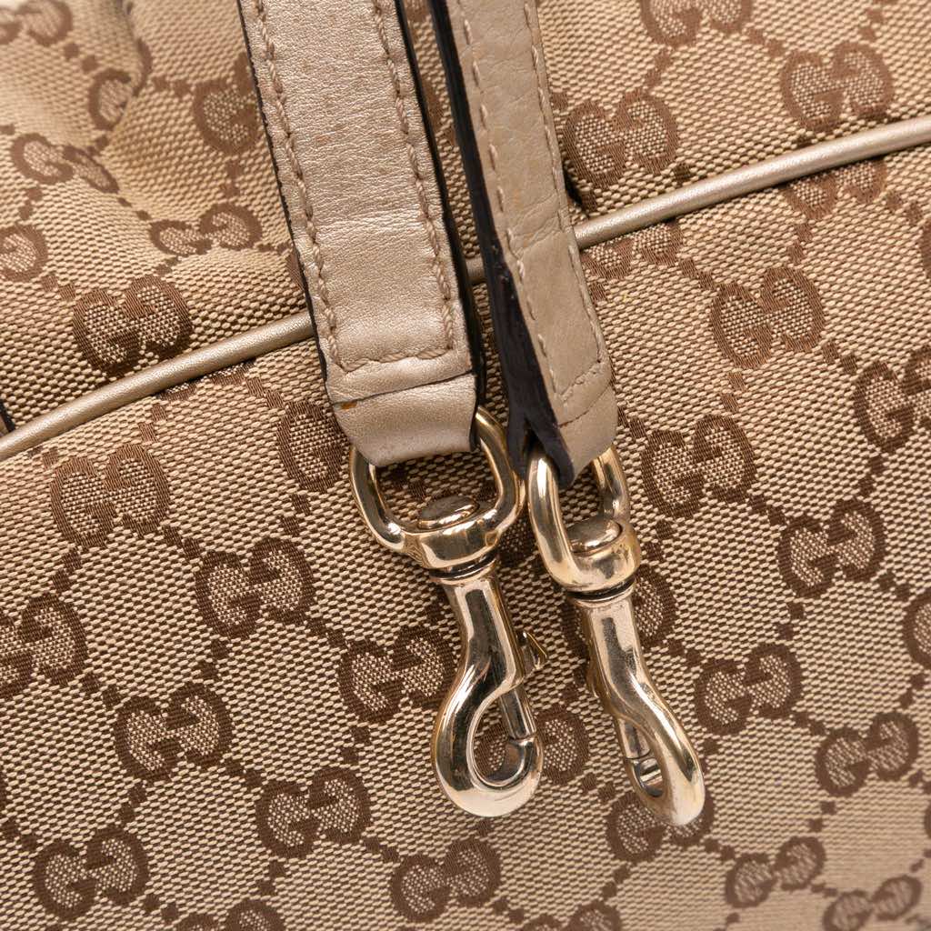 Gucci GG Canvas Sukey Satchel - Image 10