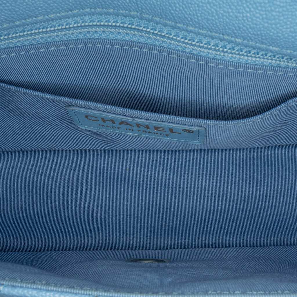 Chanel CC Quilted Caviar Single Flap - 4