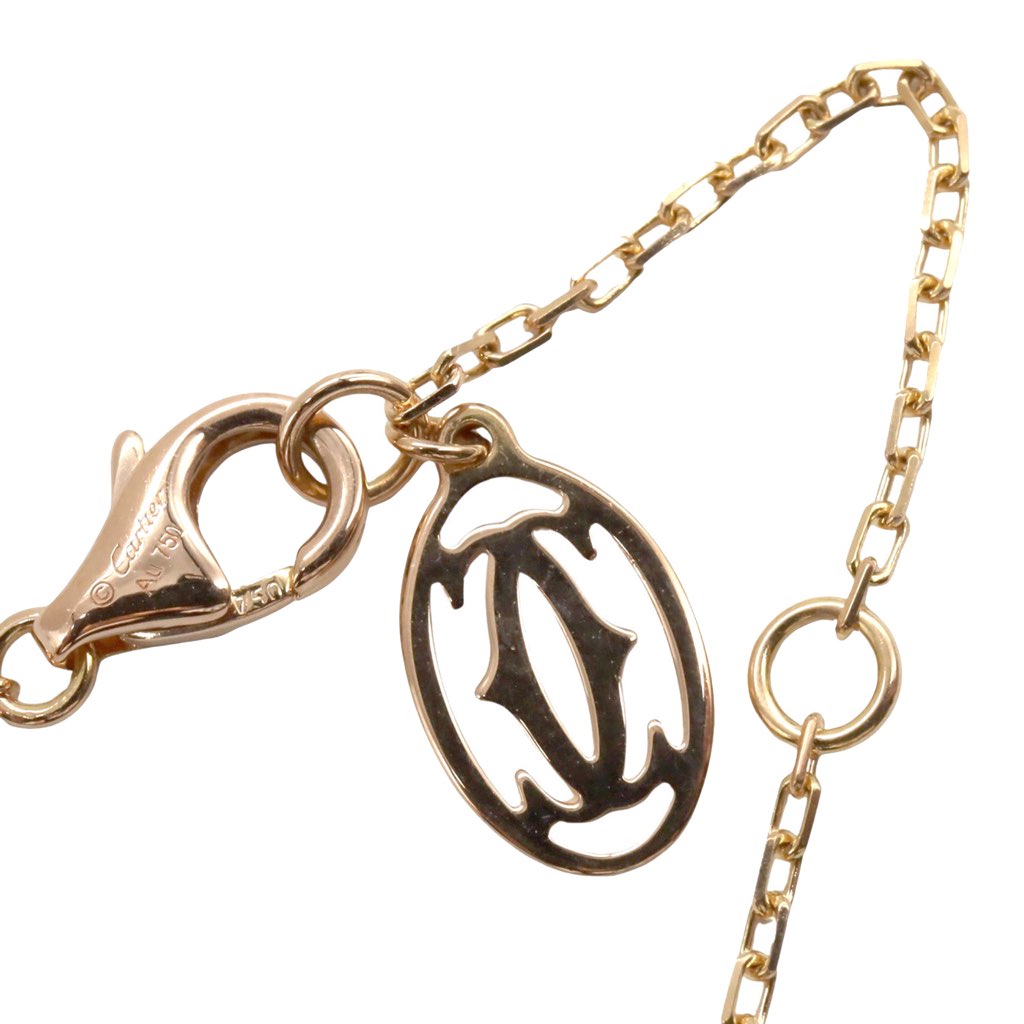 Cartier 18K Rose Gold and Pink Saphhire d'Amour Pendant Necklace - 3