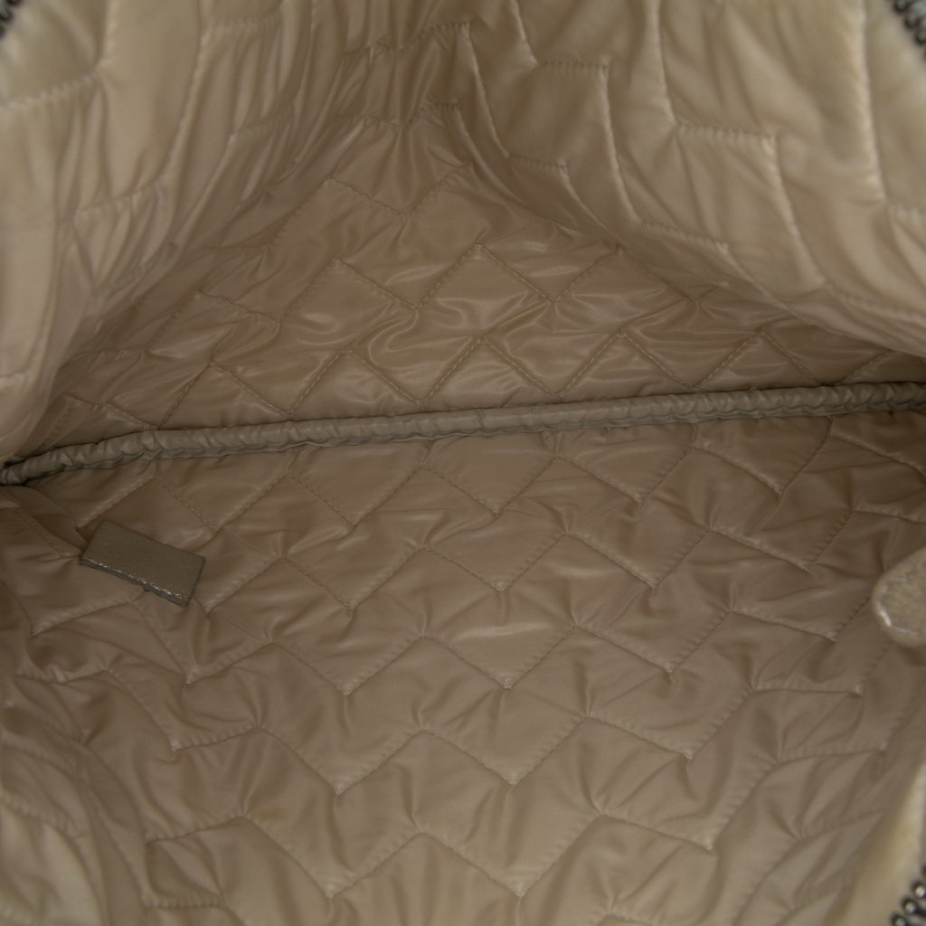 Chanel Medium Metallic Chevron Calfskin O Case Clutch - 4