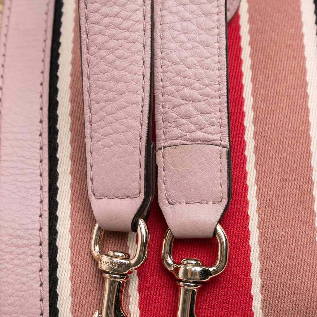 Gucci GG Canvas Web Joy Boston Bag - Image 13