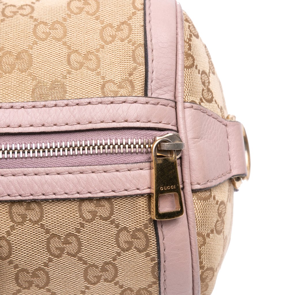 Gucci GG Canvas Web Joy Boston Bag - Detail 2