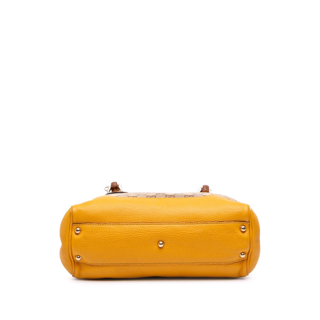 Gucci Small GG Canvas Diana Bamboo Top Handle Tote - 3