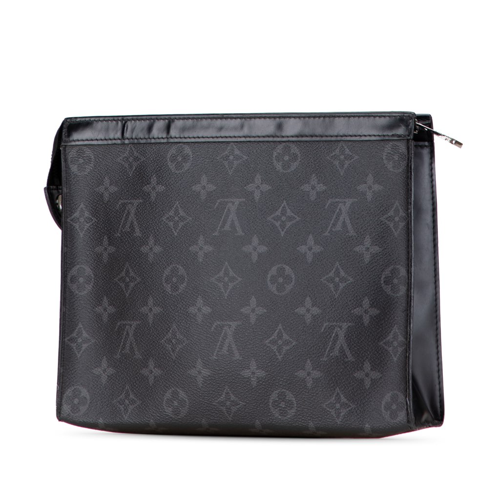 Louis Vuitton Monogram Eclipse Pochette Voyage MM - Back view