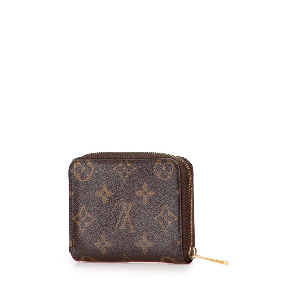 Louis Vuitton Monogram Zippy Coin Purse - Back view