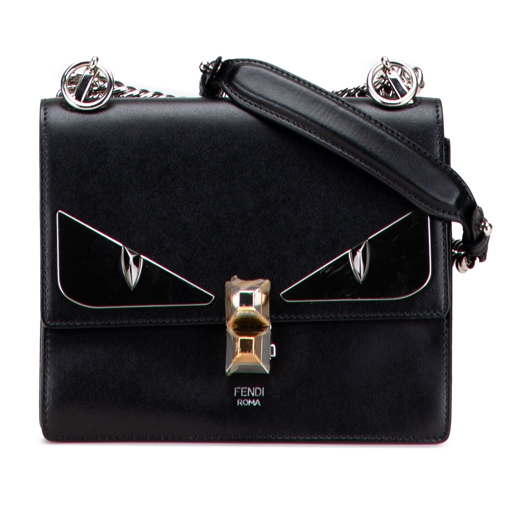 Fendi Mini Leather Monster Kan I Crossbody